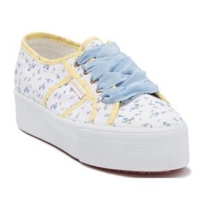 superga love shack fancy platform floral sneakers